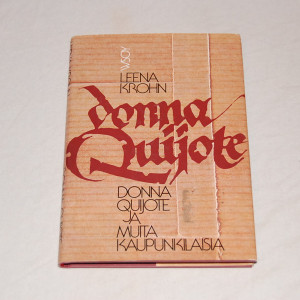 Leena Krohn Donna Quijote ja muita kaupunkilaisia